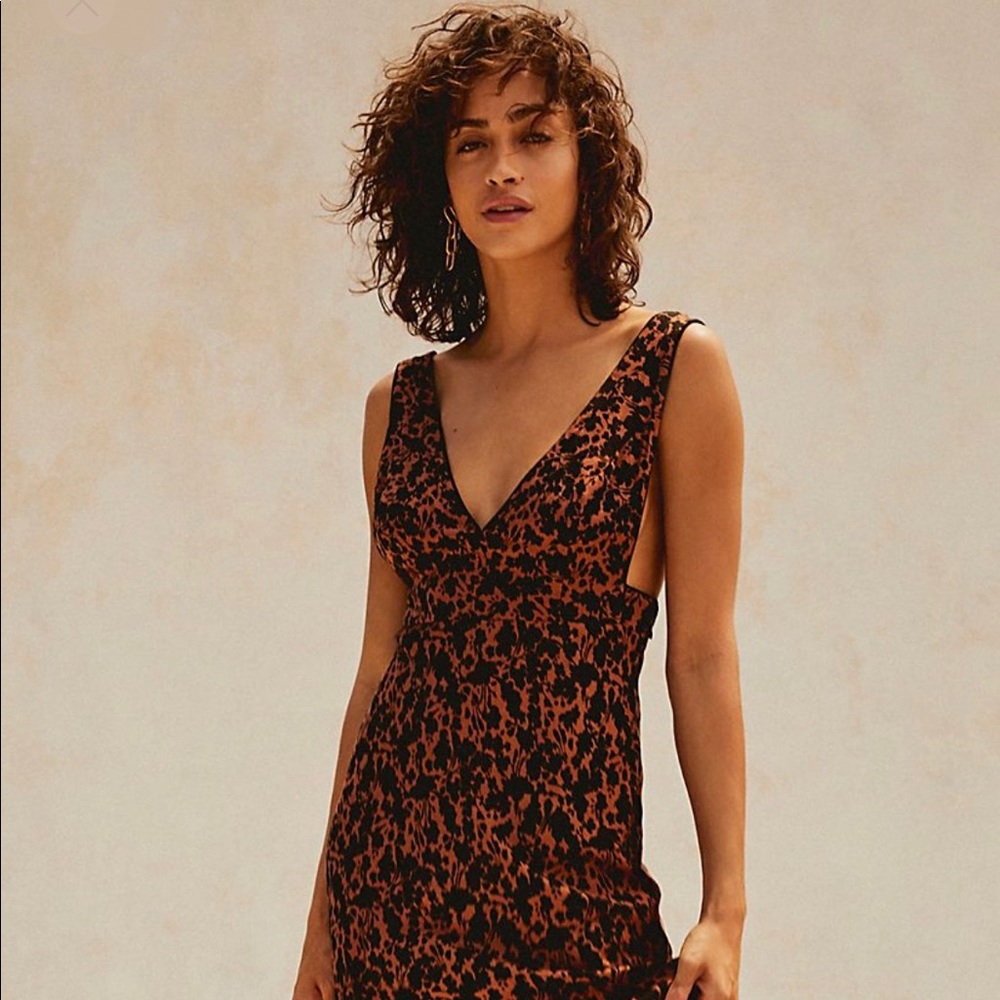 Free People Oh La La Midi Dress